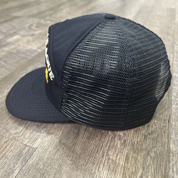 Little League Umpire Hat Snapback Navy Vintage Made in USA Rare Mesh Foam Cap - Picture 4 of 8